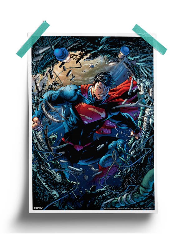 The Kryptonian - Superman Official Poster