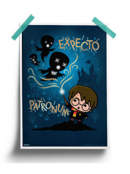 The Patronus Charm Chibi - Harry Potter Official Poster