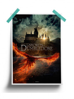 The Secrets Of Dumbledore Logo - Fantastic Beasts Official Poster