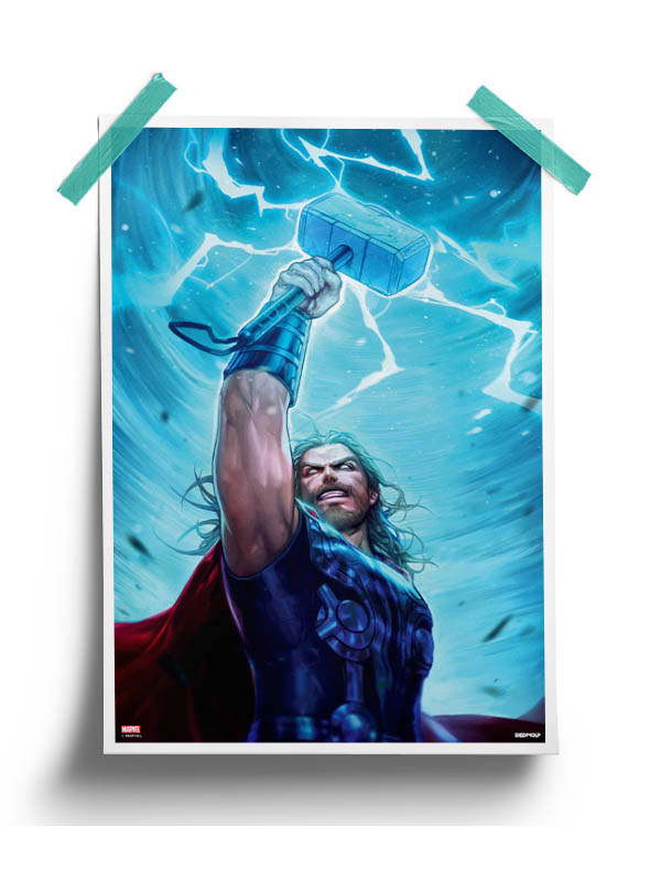 Thor Storm - Marvel Official Poster
