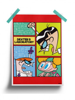 Three's A Crowd - Dexter's Laboratory Poster