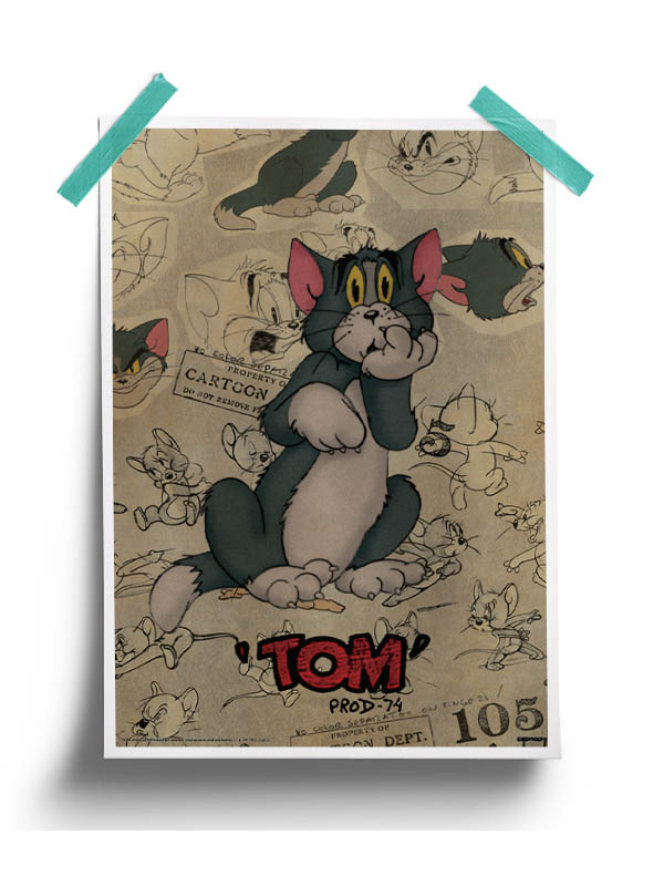 Tom - Tom & Jerry Official Poster