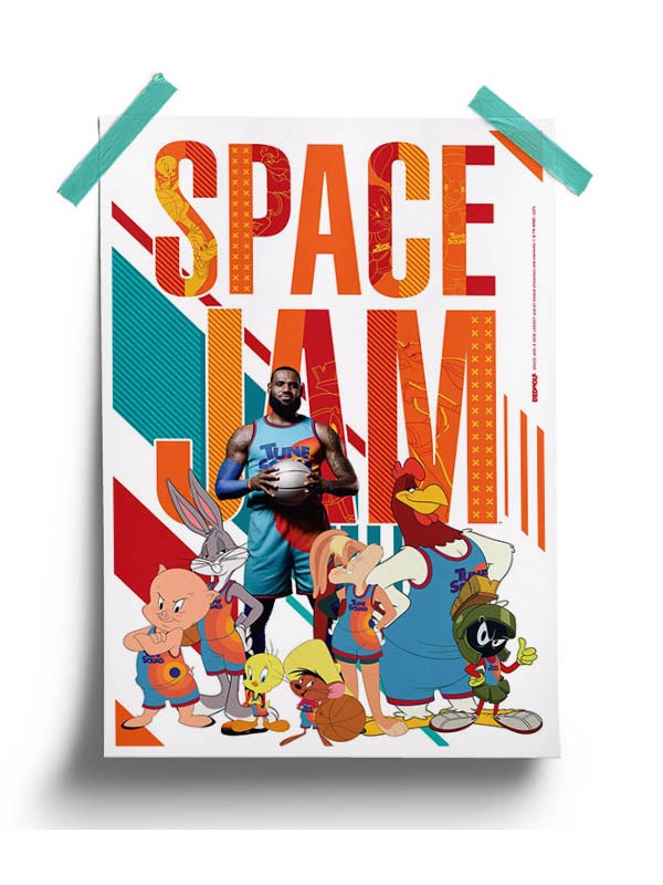 Tune Squad - Space Jam Official Poster
