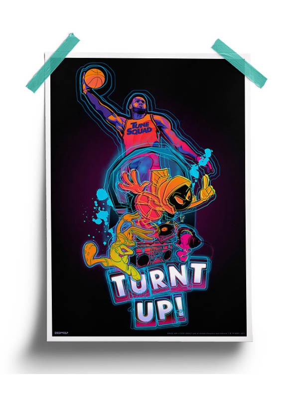 Turnt Up - Space Jam Official Poster