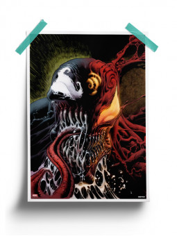 Venom Carnage Split - Marvel Official Poster