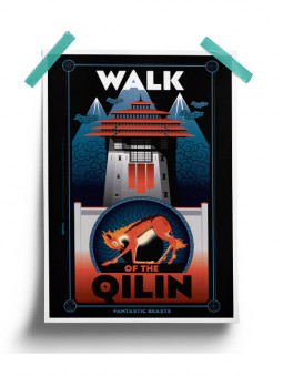 Walk Of The Qilin - Fantastic Beasts Official Poster