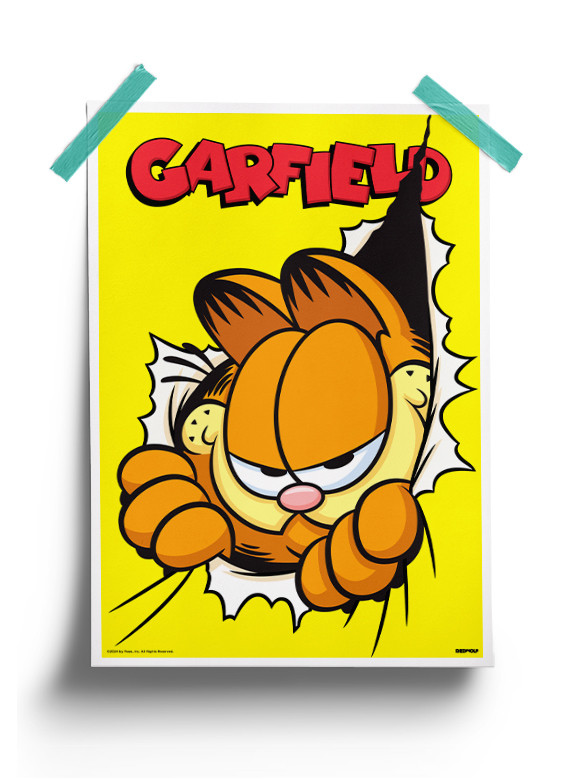 Wall Scratch - Garfield Official Poster
