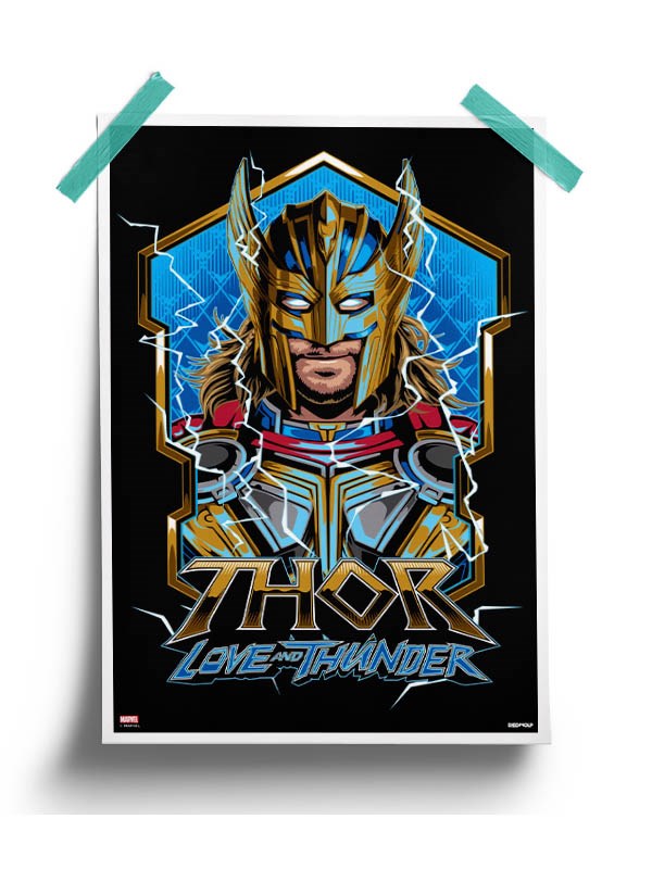 Warrior Thor - Marvel Official Poster