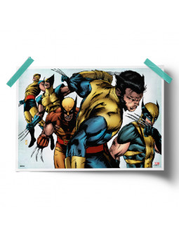 Wolverine Evolution - Marvel Official Poster