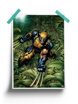 Wolverine In The Jungle - Marvel Official Poster