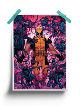 Wolverine Vs. Nightcrawler - Marvel Official Poster