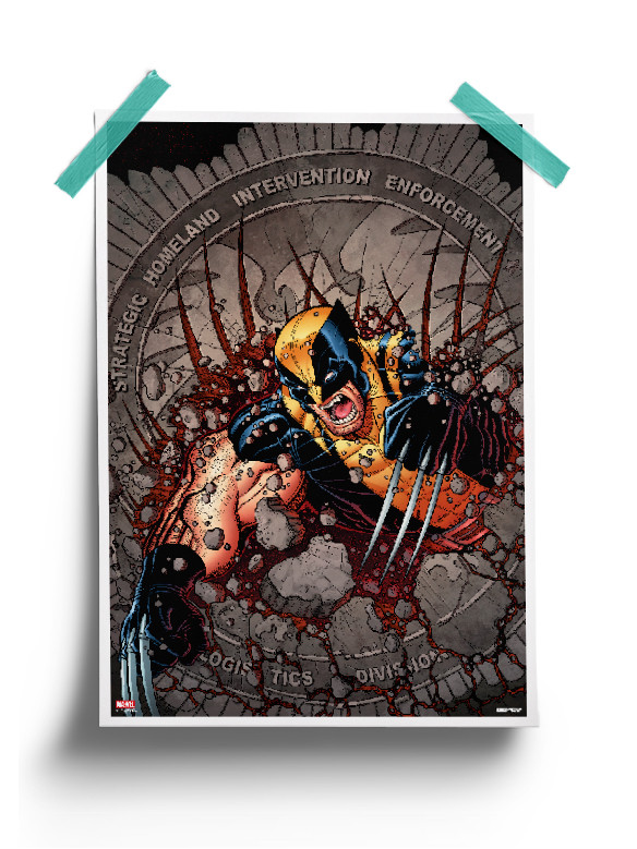 Wolverine Vs. S.H.I.E.L.D. - Marvel Official Poster