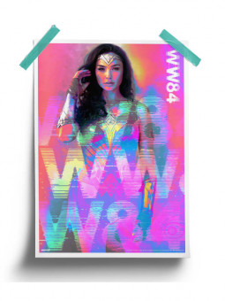 WW84 Glitch - Wonder Woman Official Poster