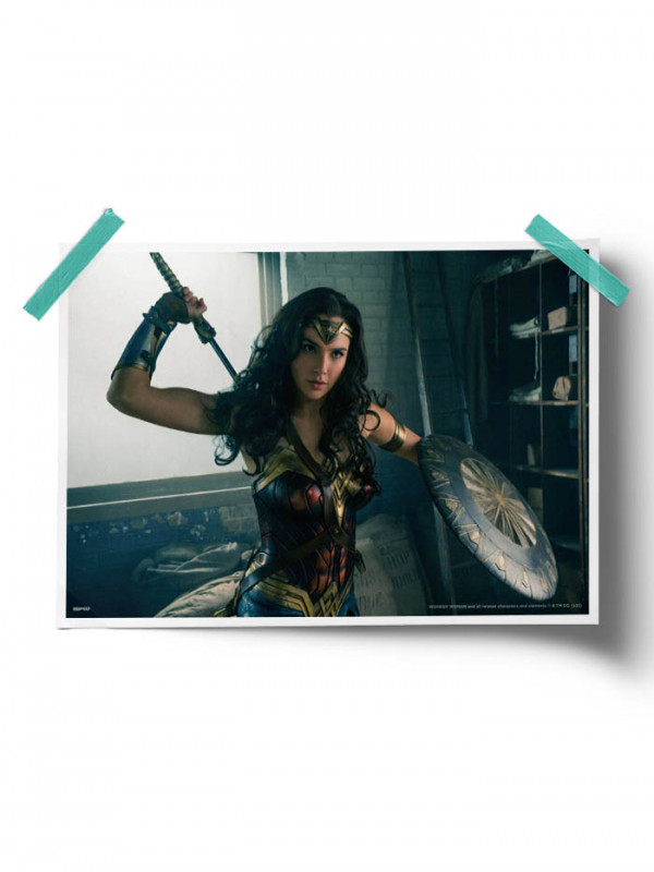 Wonder Woman Fight - Wonder Woman Official Poster