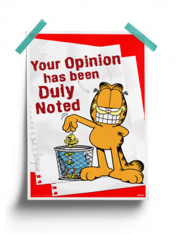 Your Opinion - Garfield Official Poster