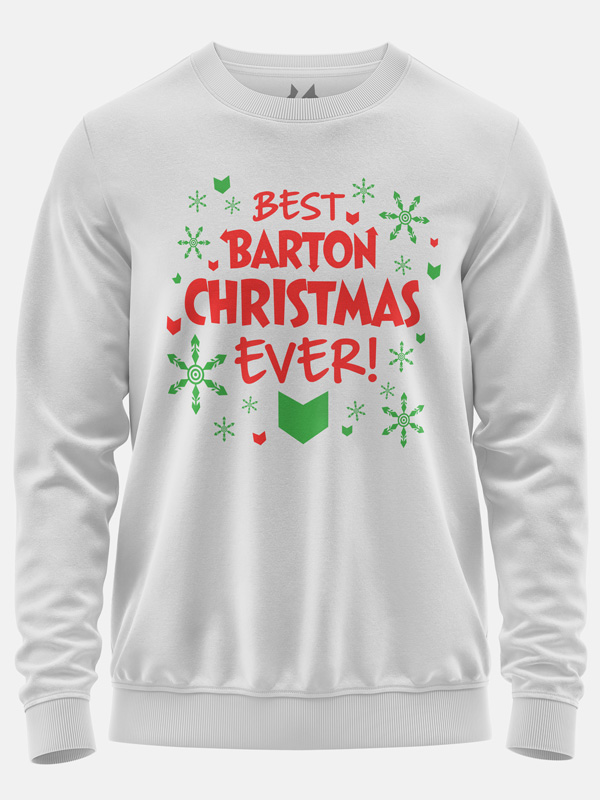 Best Barton Christmas Ever - Marvel Official Pullover