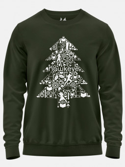 Hawkeye Christmas Tree - Marvel Official Pullover