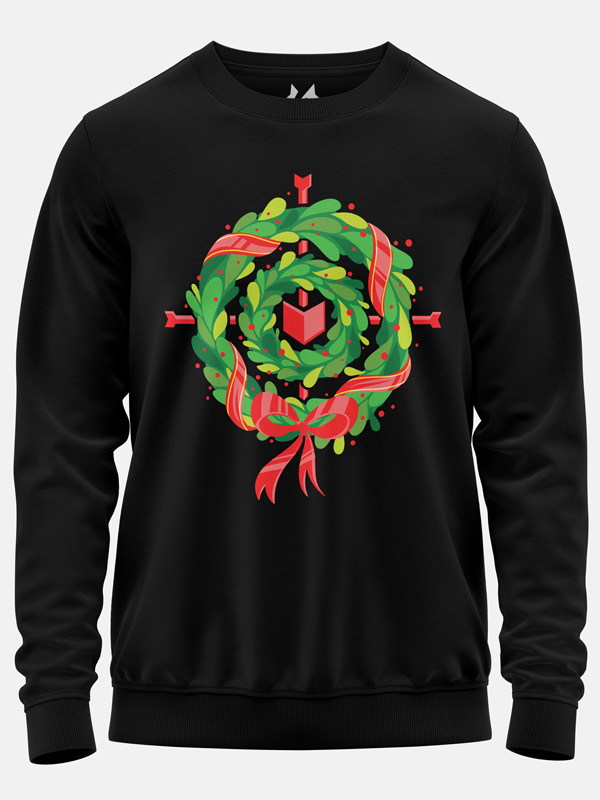 Hawkeye Wreath - Marvel Official Pullover