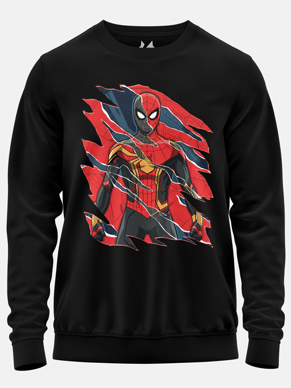 Spider Suits Art - Marvel Official Pullover
