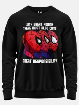 With Great Power Comes Great Responsibility - Marvel Official Pullover