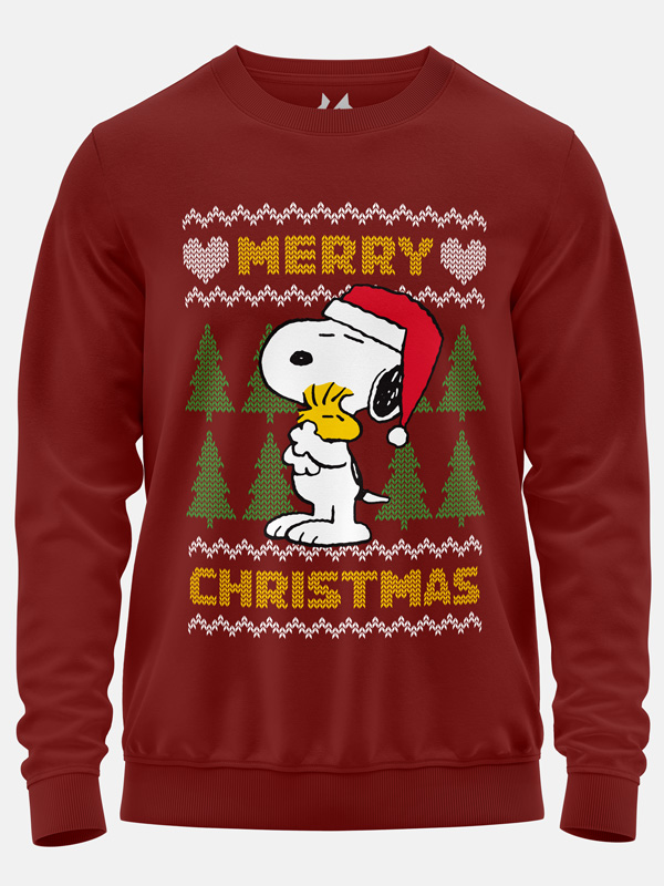 Merry Christmas - Peanuts Official Pullover
