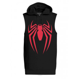 The Amazing Spider-Man Logo - Marvel Official Sleeveless Hoodie