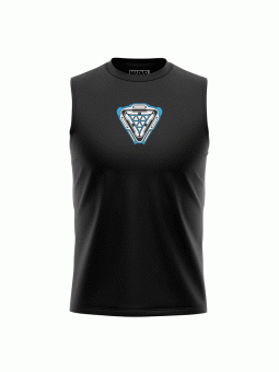 Arc Reactor (Glow In The Dark) - Marvel Official Sleeveless T-shirt