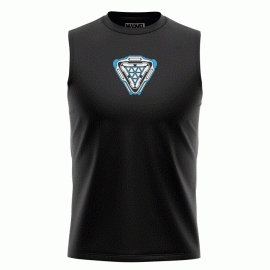 Arc Reactor (Glow In The Dark) - Marvel Official Sleeveless T-shirt