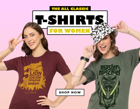 Cool T-Shirts Online: Designer T-Shirts & Merch in India