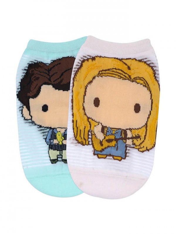 Chandler & Phoebe - Friends Official Socks