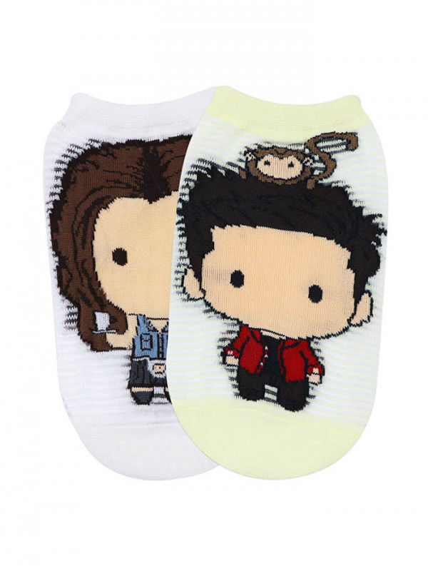 Ross & Rachel - Friends Official Socks