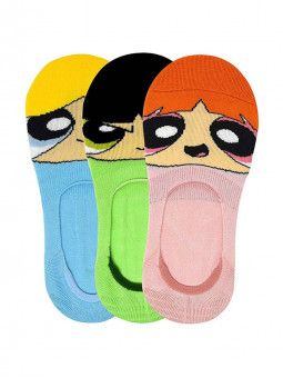 The Powerpuff Trio - The Powerpuff Girls Official Socks