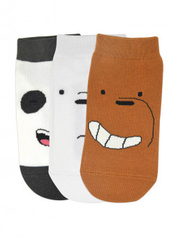 We Bare Bears Trio - We Bare Bears Official Socks