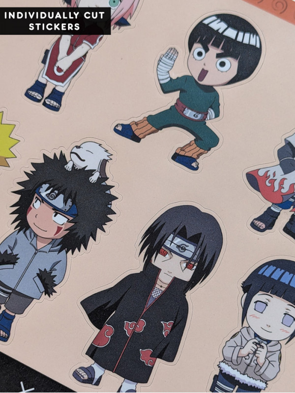 Naruto Stickers, Anime Stickers