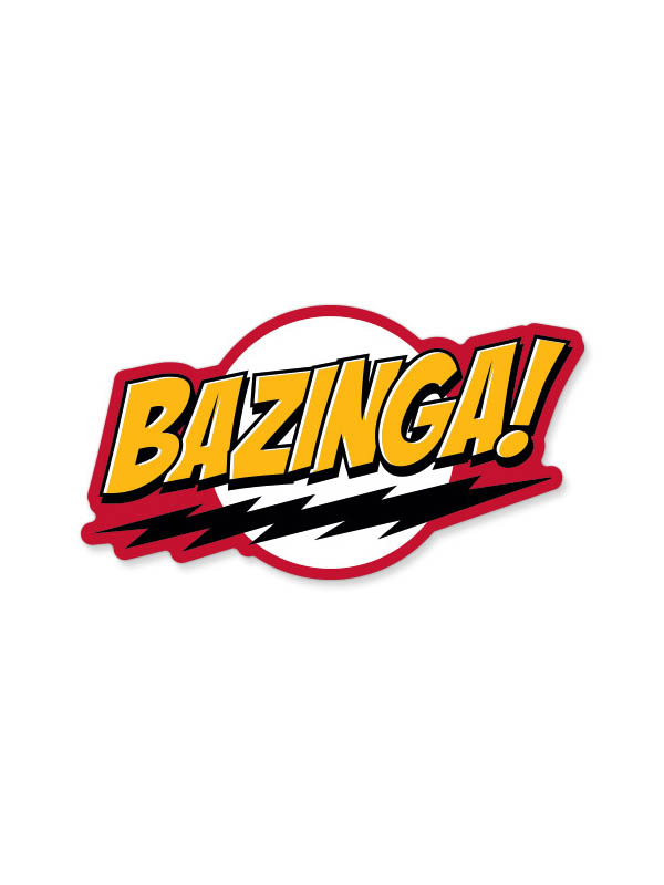 Bazinga! - The Big Bang Theory Official Sticker