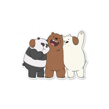 Bear Gang - We Bare Bears Official Sticker