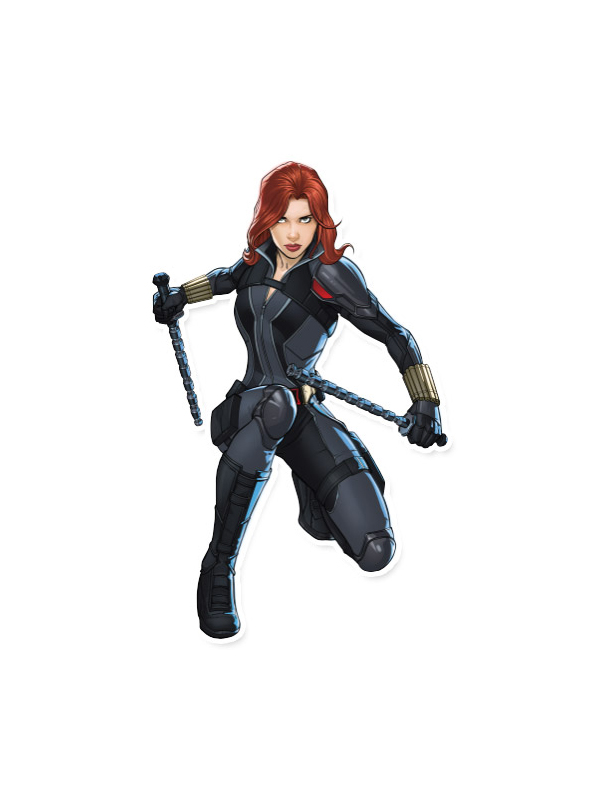 Black Widow - Marvel Official Sticker