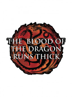 Blood Of The Dragon - Game Of Thrones Official Sticker