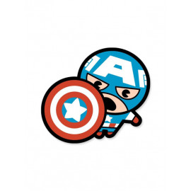 Captain America Chibi - Marvel Official Sticker