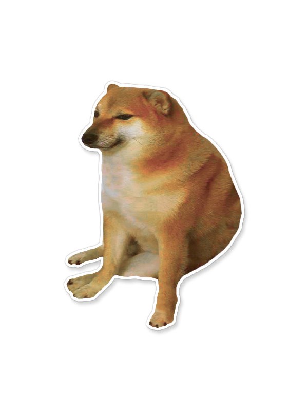 Cheems Doge - Sticker