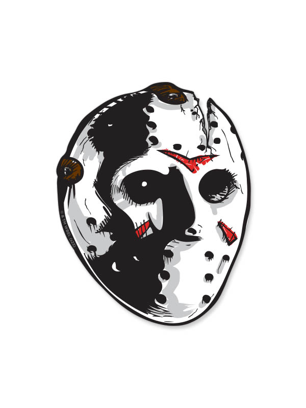 Crystal Lake Killer - Friday The 13th Official Sticker