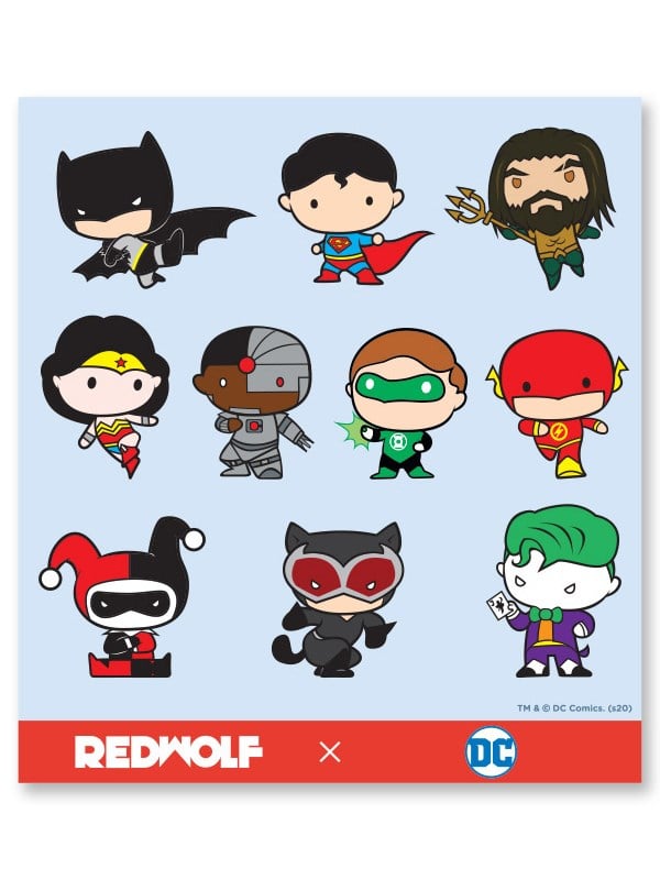 DC Comics: Chibi - DC Comics Official Sticker Sheet
