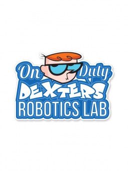 Dexter On Duty - Dexter's Laboratory Official Sticker