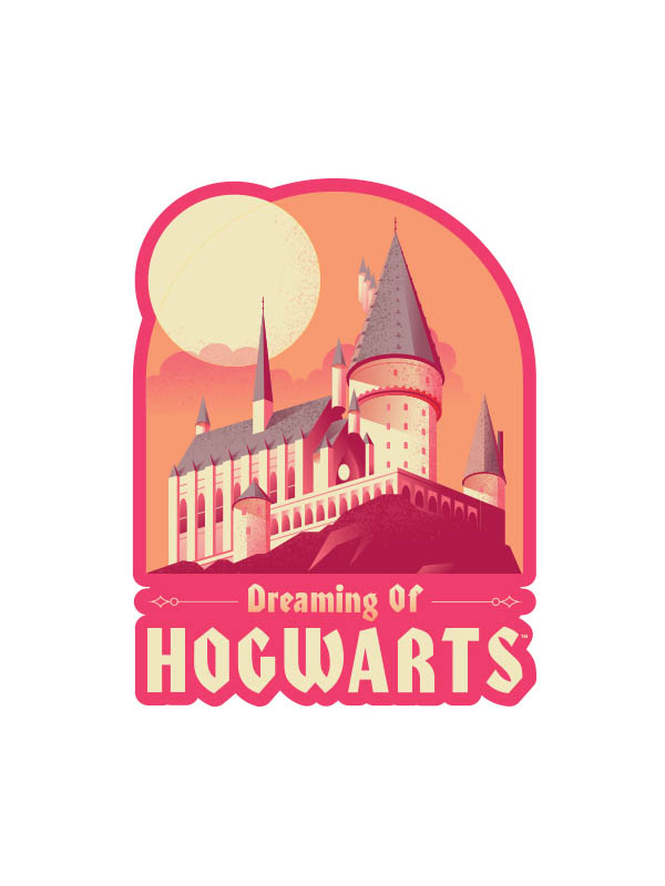 Dreaming Of Hogwarts - Harry Potter Official Sticker