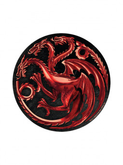 Fire And Blood: Metallic Sigil - Game Of Thrones Official Sticker
