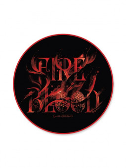 Fire And Blood - Game Of Thrones Sticker