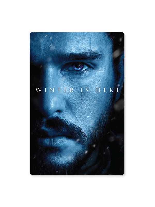 Jon Snow: Winter Is Here - Game Of Thrones Official Sticker