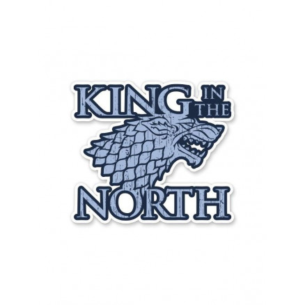 King In The North - Game Of Thrones Official Sticker