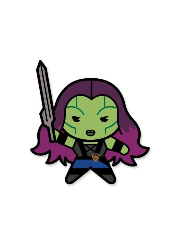 Gamora Chibi - Marvel Official Sticker