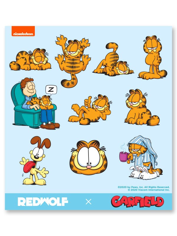 Garfield - Garfield Official Sticker Sheet